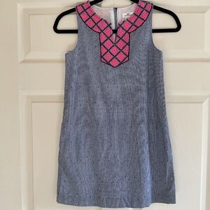 Vineyard Vines Neon Embroidered Tunic Dress